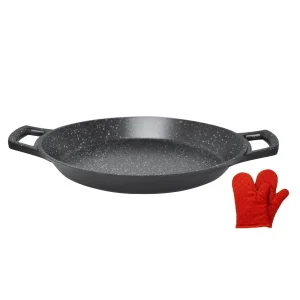 Null 40 Cm Paella-Pfanne Bräter Bratpfanne Servierpfanne Schmorpfanne Induktion 11