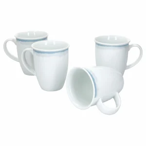 Null 4er Set Kaffeebecher Relief Blau Julia 330ml Ritzenhoff & Breker – 404173 17