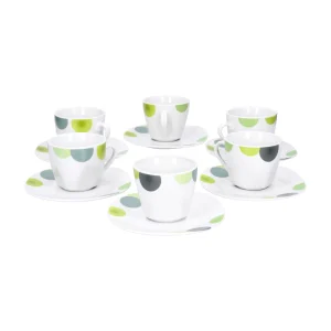 Mepra POLY ESPRESSOTASSE SPA & WELLNESS, 6er Set Onyx 21