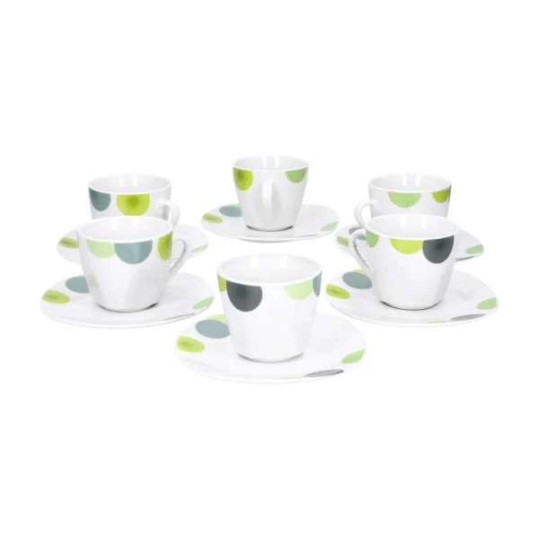 Mepra POLY ESPRESSOTASSE SPA & WELLNESS, 6er Set Onyx 8