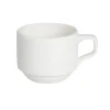 Null Tasse Dove Stapelbar 90ml, Ohne Untertasse (6 Stück) Von CHEFGASTRO 23