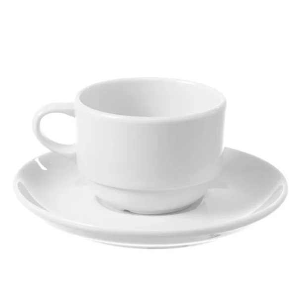 Null Tasse Dove Stapelbar 90ml, Ohne Untertasse (6 Stück) Von CHEFGASTRO 5