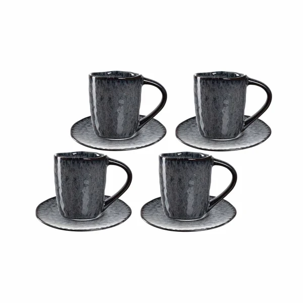 Leonardo MATERA Cappuccino Set Blau 8-teilig 6