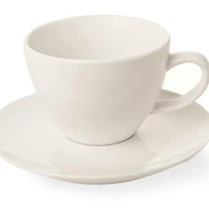 Null Tasse Perla Mit Untertasse 90 Ml (12 Stück) Von CHEFGASTRO 21