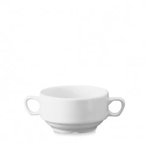 Churchill 6 X Milchkaffeetasse 0,4l STONECAST Barley White 21