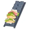 Null Snack-Präsenter In Wellenform Für 6 Brötchen/Baguettes, LxBxH 590 X 190 X 80 Mm 23