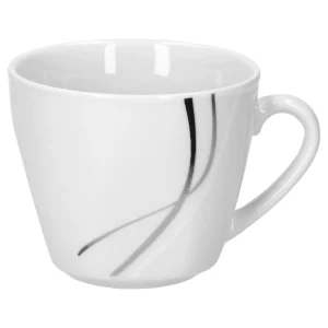 Null 2tlg Set Kaffeetasse 25cl Mit Untertasse 14,8cm Silver Night 21