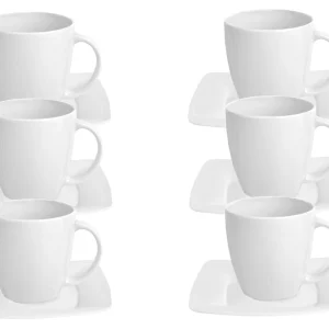 Null 6er Set Kaffeetasse Mit Untertasse Celebration 13