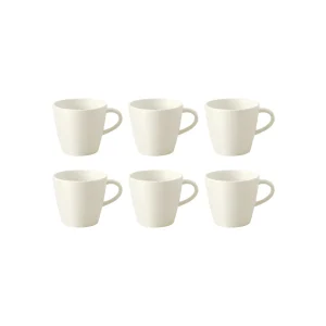 Villeroy & Boch Manufacture Rock Kaffeetasse Weiß 150 Ml 11