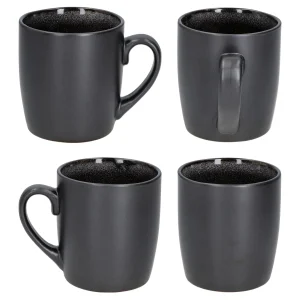 Null 6er Set Kaffeebecher Zakynthos Reactive Glaze Grey Black – 24321864 19