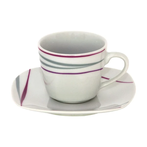 Null Kaffeetasse 18cl Mit Untertasse 14,5cm Serie Lilli 5