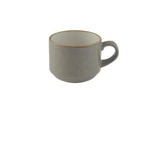 Churchill Profile Line Stapelbare Kaffeetasse ø7cm 220ml Weiß, Ohne Untertasse (12 Stück) Von CHEFGASTRO 15