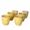 Null 6er Set Kaffeebecher Ohne Henkel Yellow Baita 23