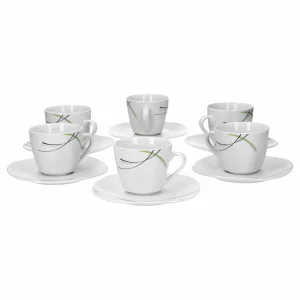 Null 6er Set Kaffeetasse 20cl Mit Kaffeeuntertasse 15cm Harmony 17