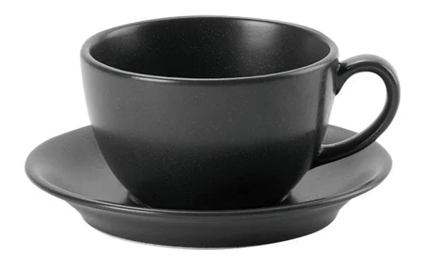 Null Kaffeetasse Coal Elegant 320ml, Ohne Untertasse (6 Stück) Von CHEFGASTRO 3