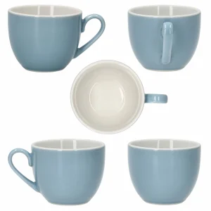 Null 4er Set Nordic Blau Doppio Espresstassen Mit Untertassen – 406474 + 406481 21