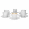 Null 6er Set Kaffeetasse Mit Untertasse Trend 25