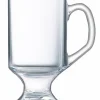 Arcoroc ARC 11874 Irish Coffee Kaffeeglas Mit Henkel, 290ml, Glas, Transparent, 4 Stück 23