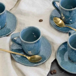 Leonardo MATERA Espresso Set Grün 8-teilig 21