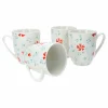 Null 4er Set Kaffeebecher Blume Türkis Julia Ritzenhoff & Breker – 404319 25