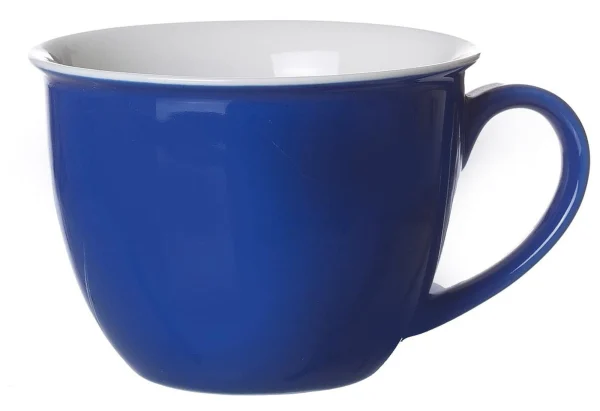 Ritzenhoff & Breker Milchkaffee Obertasse Kaffeetasse Indigio-blau Porzellan 350 Ml 1