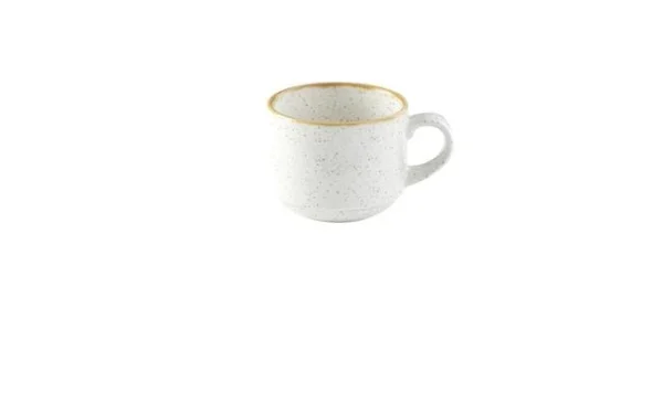 Churchill 6 X Milchkaffeetasse 0,4l STONECAST Barley White 7